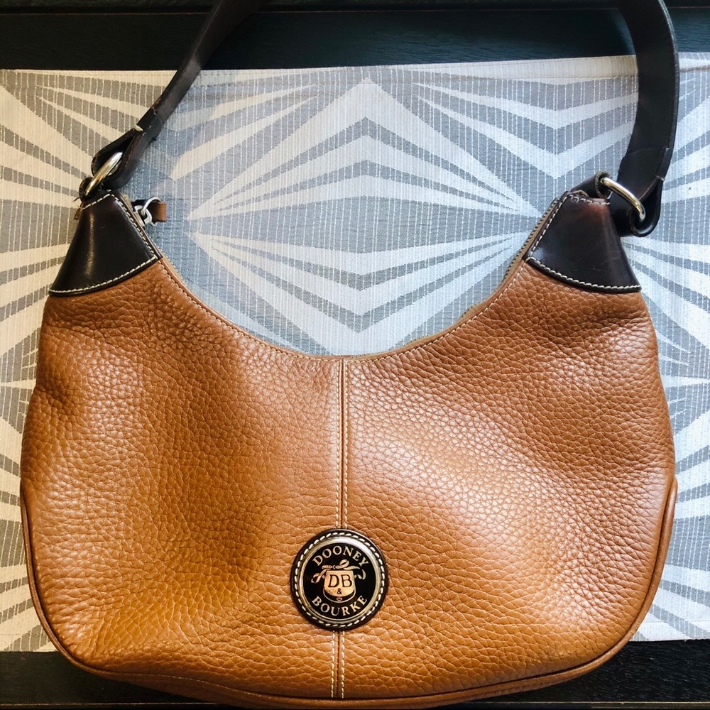 Dooney & Bourke Brown Leather Purse - Picture 2 of 12